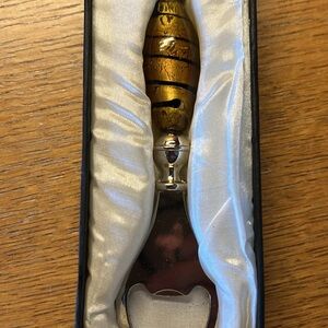 New Murano Glass Bottle Opener BoNew Murano Glass Bottle Opener Bought in Italy